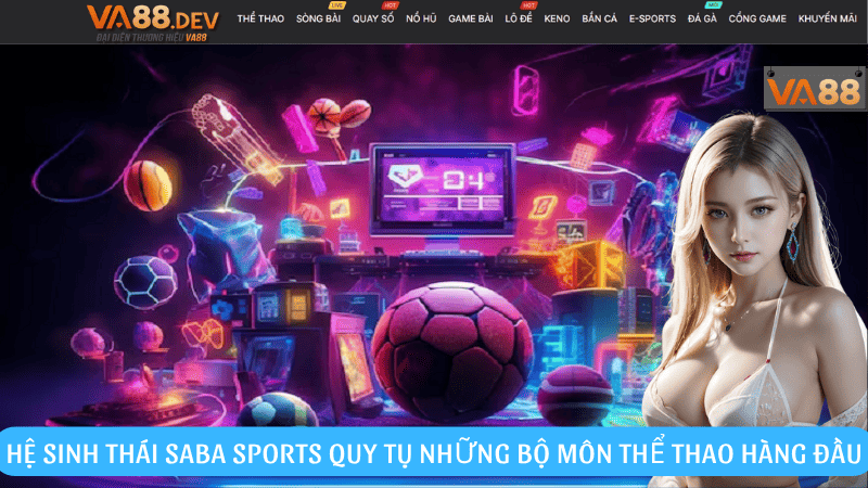 Hệ sinh thái Saba Sports quy tụ những bộ môn thể thao hàng đầu